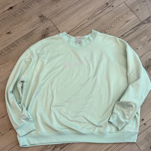 Nike women’s plus size mint green crewneck sweatshirt size 3X - Picture 1 of 6